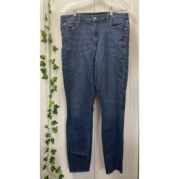 Womans Gap High Rise Legging Jeans Size 14/32 - Picture 1 of 7
